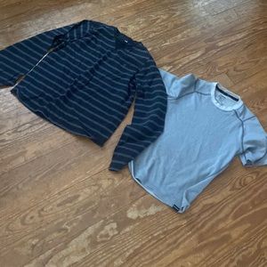 Patagonia and Hurley shirt set. xs Patagonia and small Hurley men’s sizes